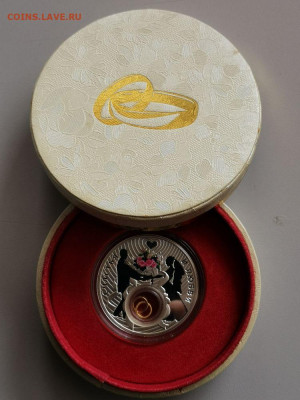 2долл 2012 Ниуэ, Любовь и счастье. Свадьба, Ag925, до 30.05 - Я Любовь и счастье-2