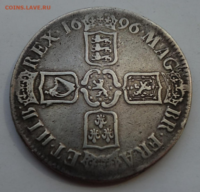 Крона 1696 Вильгельм III Оранский - crow6