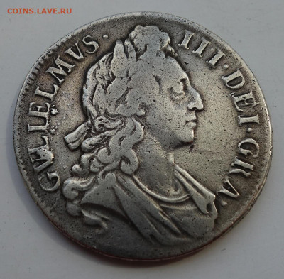 Крона 1696 Вильгельм III Оранский - crow5