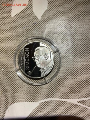 10 Евро  Бельгия 2003  Писатель Жорж Сименон до 30.05 - TJ0S3GrN5TY