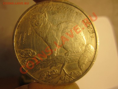 3рубля 1995- серебро- Соболь - IMG_0230