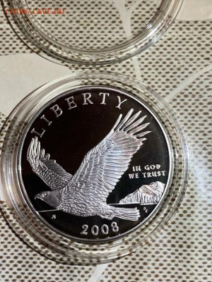 1 Доллар  США 2008  Фауна Белоголовый орлан до 31.05 - lFalVIq-0QE