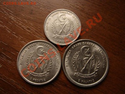 Сахара 1-2-5 песет 1992 до 22.12 в 21.00 М - Изображение 066