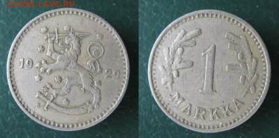 Финляндия 1 марка 1929  до 03-06-23 в 22:00 - 17.28. -Финляндия 1 марка 1929