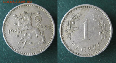 Финляндия 1 марка 1932 до 03-06-23 в 22:00 - 17.33. -Финляндия 1 марка 1932