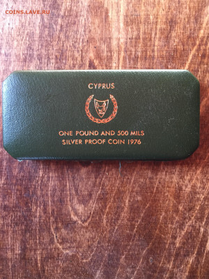 Кипр 1 фунт и 500 милс 1976. До 03.06.2023 - 9775C074-F1D7-4D6E-B726-8C9916DDD6A9