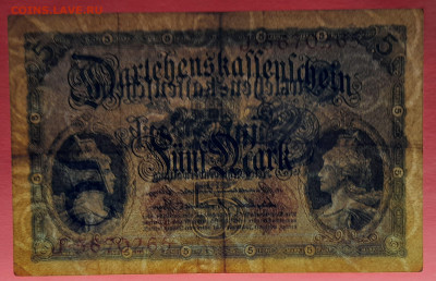 Германия, 1914 г. - 5 марок до 21:00, 03.06.23 - 1914-5 марок-3