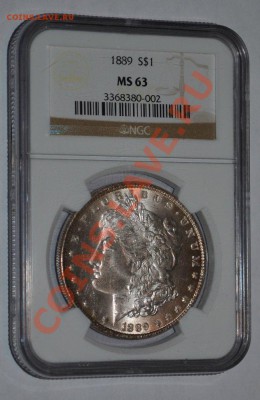 Доллар США 1889 MS63 серебро до 27.12.11 22-00 МСК - cdca143bb01a