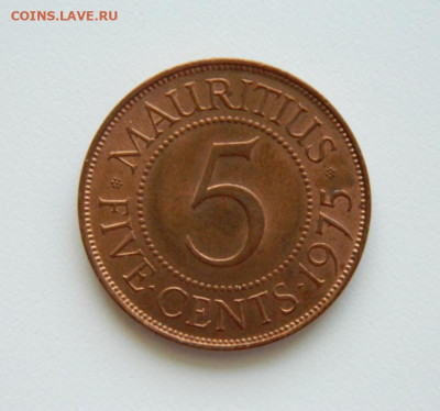 Британский Маврикий 5 центов 1975 г. до 04.06.23 - DSCN2729.JPG