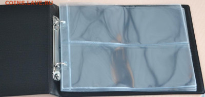 Альбом горизонтальный  с листами на 20 банкнот - АМГБ20-2