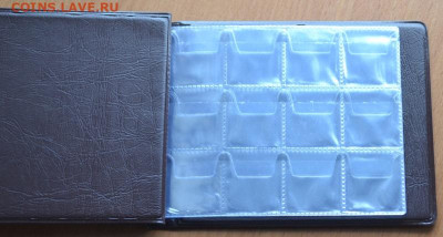 Альбом для монет "Карманный" (малый) -125х100 мм.на 96 ячеек - АМ 96 к-2