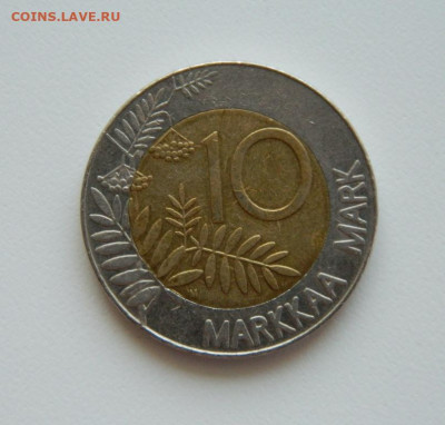 Финляндия 10 марок 1993 г. (Фауна) БИМ до 05.06.23 - DSCN2745.JPG