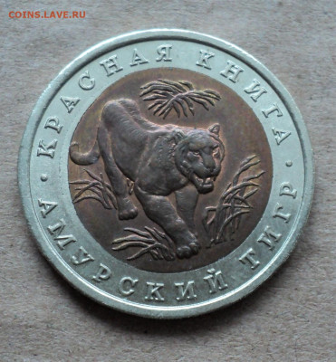10 руб. 1992 г. Амурский тигр до 5.06 - DSC05214.JPG