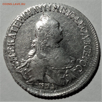 Полуполтинник 1766 ММД - EI. - полуполтинник 1766