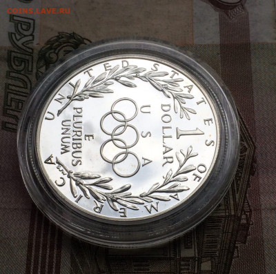 США 1доллар1988г. XXIV летние Олимпийские игры в Сеуле Пруф - 43