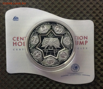 Австралия 1 доллар и 25 центов2001 ПРУФ.Территории Австралии - 152