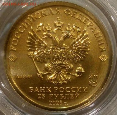 25 Рублей 2023 Победоносец 3,11 гр 999пр (3) до 06.06.23 - IMG_20230604_233742
