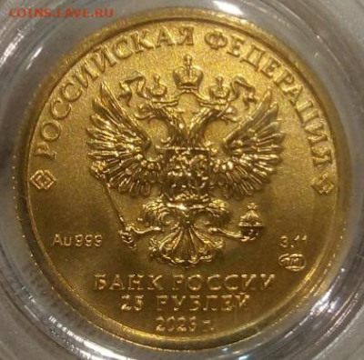 25 Рублей 2023 Победоносец 3,11 гр 999пр (4) до 06.06.23 - IMG_20230604_234005