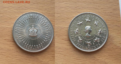 Иностранные монеты на разный материал - krona_shajba_velikobritanija_5_funtov_1993_40_let_pravlenija_elizavety_ii (1)