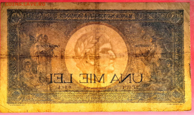 Румыния, 1941 г. – 1000 леи  до 21:00, 12.06.23 - 1941-1000 леи-4