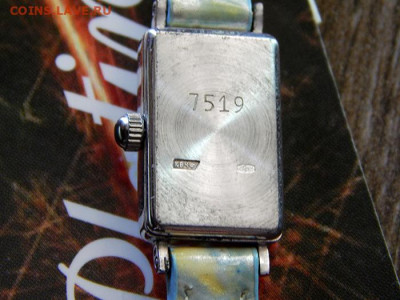 Часы ( серебро) женские наручные - 5
