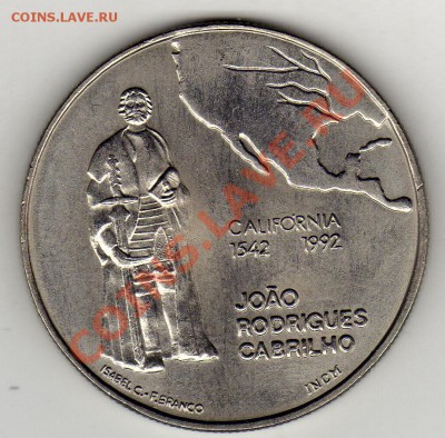 ПОРТУГАЛИЯ 200 ЭСКУДО 1992 КАБРИЛЬО ДО 26.12.11-22Ч (1183) - img536