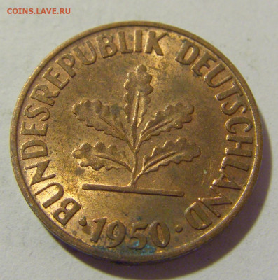 1 пфенниг 1950 D ФРГ №1 15.06.2023 22:00 МСК - CIMG5835.JPG