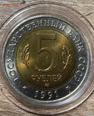 5 рублей 1991  Рыбный филин. UNC  Красная книга. 12.06. БЛИЦ - image-10-06-23-08-43-1