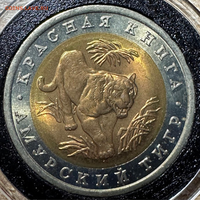 10 рублей 1992 Амурский тигр  UNC Красная книга. 12.06. БЛИЦ - image-10-06-23-09-17-3