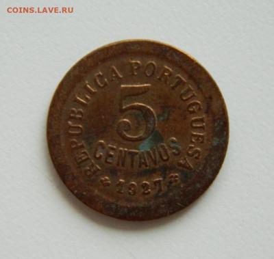 Португалия 5 сентаво 1927 г. до 15.06.23 - DSCN3513.JPG