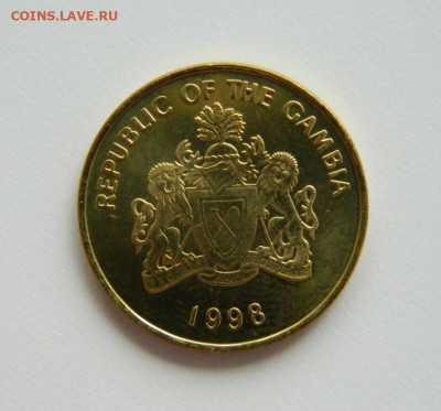 Гамбия 10 бутут 1998 г. (Фауна) до 15.06.23 - DSCN3324.JPG