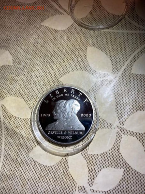 1 Доллар  США 2003  Самолет Братьев Райт Первый полет до 18. - 0R727WcD20o