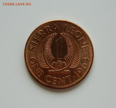 Сьерра-Леоне 1 цент 1964 г. до 20.06.23 - DSCN3541.JPG