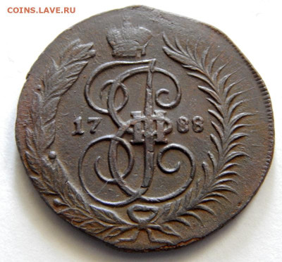 2 копейки 1788мм ( перечекан) - Без имени-1