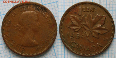 Канада 1 цент 1964 до 21-06-23 в 22:00 - Канада 1 цент 1964    11763