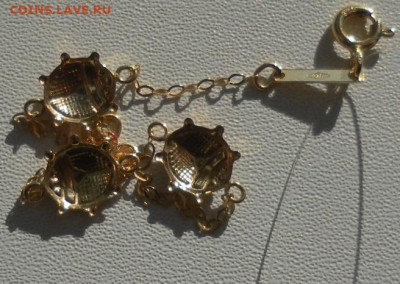 Браслет-цепочка.Эмаль,Золото.Божья коровка до 24.06.23 22ч.0 - SAM_0167.JPG