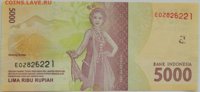 Индонезия 5000 рупий 2016 г.  до 22.06.23 - DSCN3690.JPG