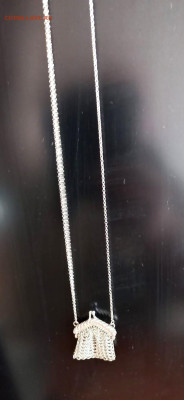 серебряное ювелирное изделие мини кошелек - кс4