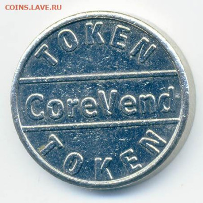 CoreVend игровой жетон Ирландия - жетон-игра_Ирландия_CoreVend_1