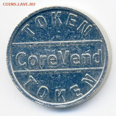 CoreVend игровой жетон Ирландия - жетон-игра_Ирландия_CoreVend