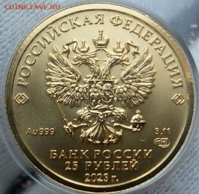 25 Рублей 2023 Победоносец UNC 3,11 гр 999пр (1) до 23.06.23 - IMG_20230621_192323