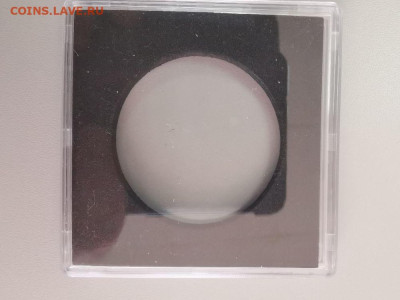 Капсулы QUADRUM XL42 для монет -42 мм. Упак 5 шт. Leuchtturm - ЯЯ Квадрум XL-2