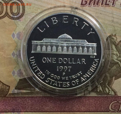 1 доллар США 1997 года Ботанический сад Роза Пруф - 78