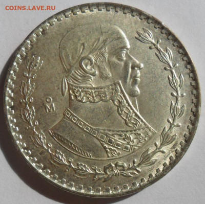 1 ПЕСО 1962 год МЕКСИКА - SAM_8285.JPG