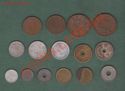 Праздничное предложение ! Лот монет  Японии 15 штук (25.12) - Лот22.12.2011 001