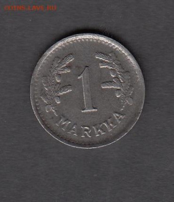Финляндия 1951 1 марка до 10 07 - 3