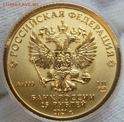 25 Рублей 2021 Победоносец 3,11 гр 999пр (3) до 06.07.23 - IMG_20230705_160332