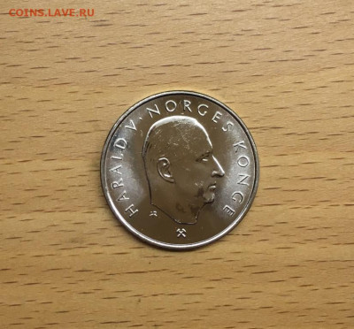 Норвегия 5 крона 1995 1000 лет чеканке монет Норвегии - norvegija_5_krona_1995_1000_let_chekanke_monet_norvegii