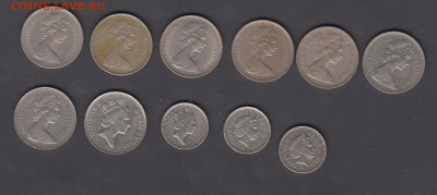 Великобритания 5 пенни 1968-2004 по фиксу - 29