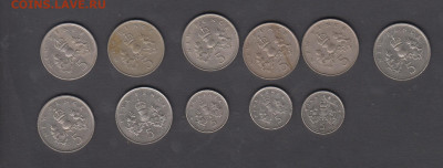Великобритания 5 пенни 1968-2004 по фиксу - 29а